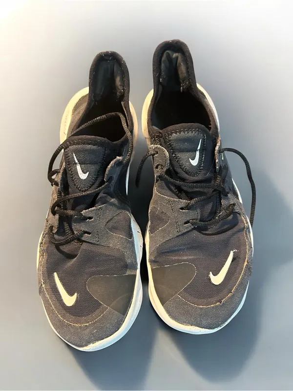 Nike Free RN 5.0 Volt Womens 7.5 Black Running Shoes Sneakers AQ1316-003 Fair - Image 2