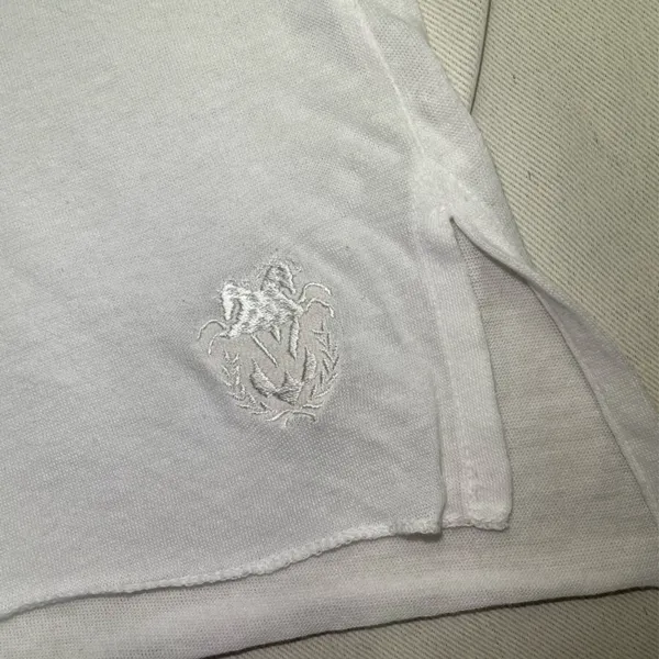 Wildfox white v neck top Size S - Image 6