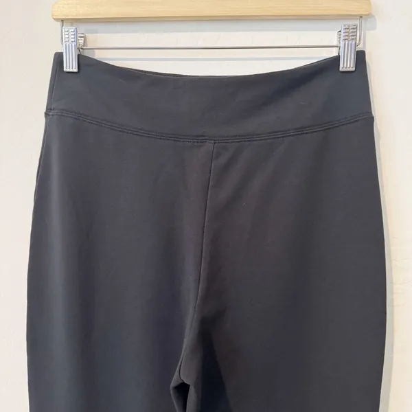 Daily Practice Pants Size‎ S Gray Flare Zipper Pull On Model Off Duty Minimalist - Image 11