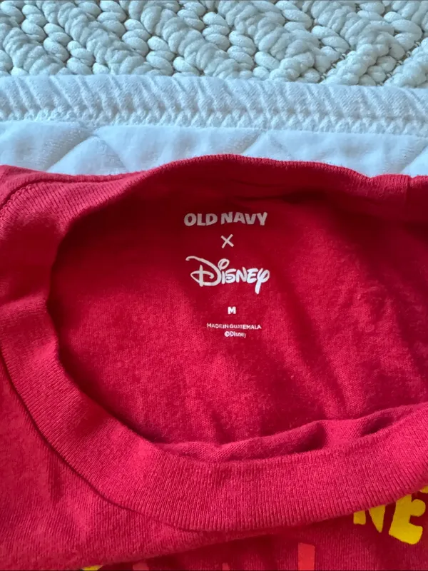 Old Navy Disney Red Lunar New Year Tee with Mulan and Horse Graphic - Image 6