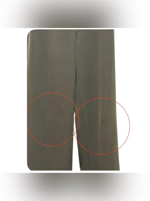 H&M Women’s High-Waisted Wide-Leg Crepe Trousers Size 4 - Image 6
