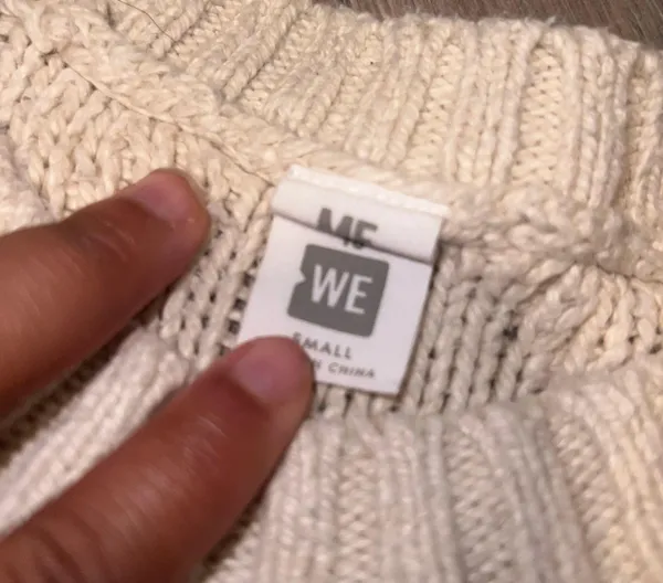 Me to We Cream Sweater - Image 4