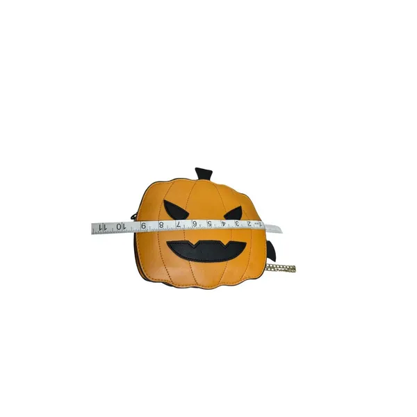 Pumpkin-Shaped Crossbody Purse With A Removable Chain Strap Halloween Fashion - Image 5