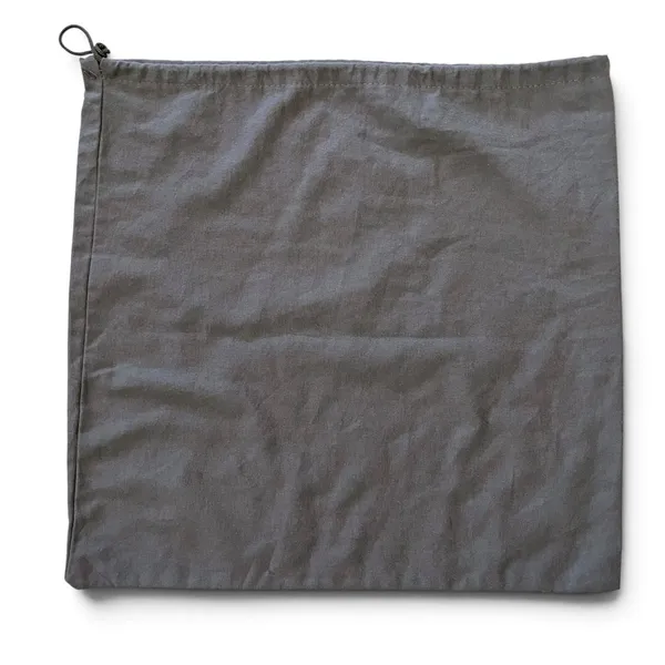 Alexander McQueen Gray Drawstring Dust Bag Sleeper Cover 16.5"x15.5" - Image 2