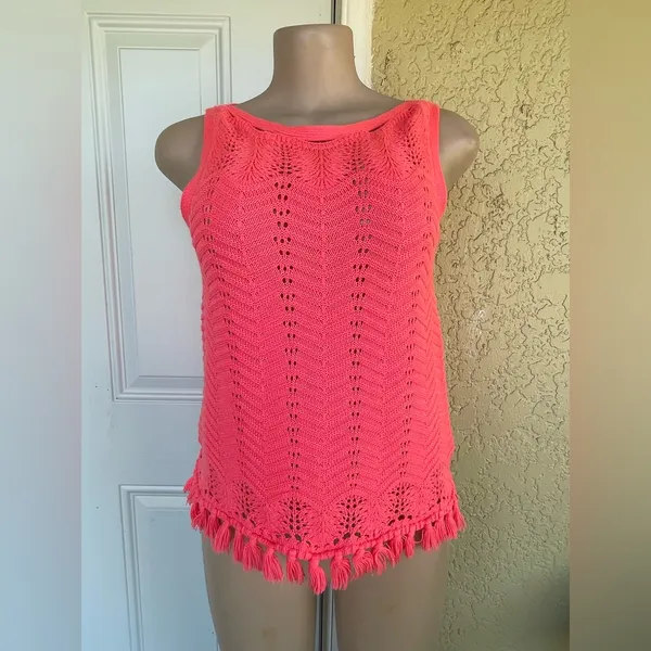 Lilly Pulitzer Pink Sleeveless Top - Image 2