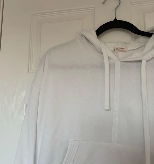 Free People Movement White Sweatshirt Size Extra Small - Image 2
