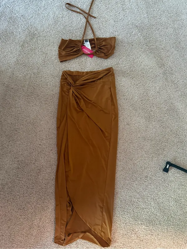 NWT brown skirt set - Image 2