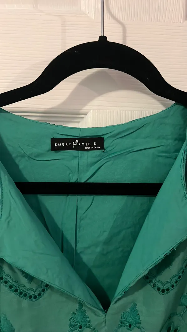 Green casual dress - Image 3