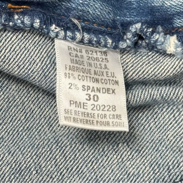Y2K Vintage Marciano Low Rise Capri Jeans Stretch W30 - Image 7