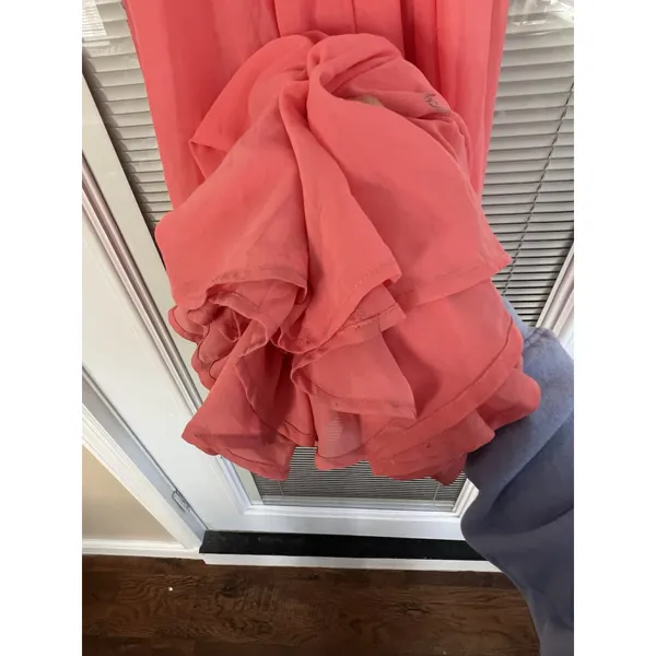 Meghan LA Enchanted Garden Maxi Dress Buff PINK XL NWT‎ $476 - Image 11