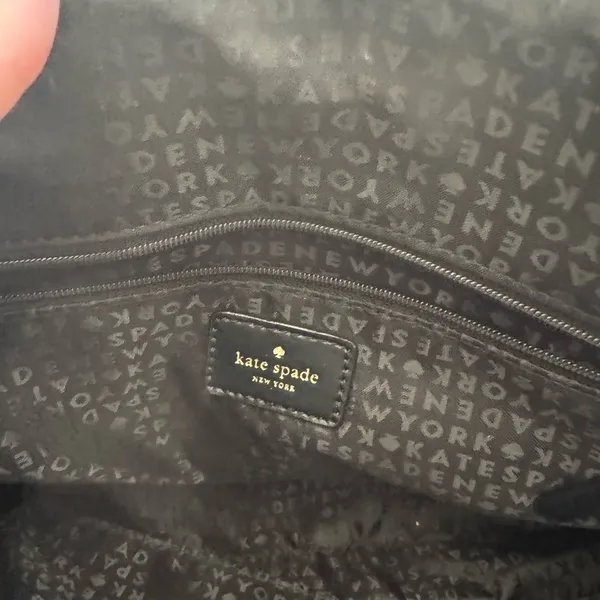 Kate Spade Handle‎ Bag, Black White Polka Dot - Image 8