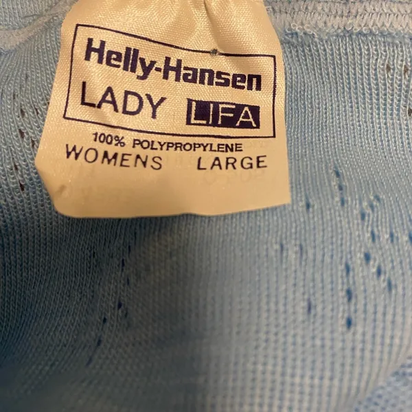 Vintage Helly Hansen Snowflake Long John Set. - Image 9