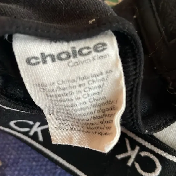 Calvin Klein Choice Unpadded Black Bralette - Image 3