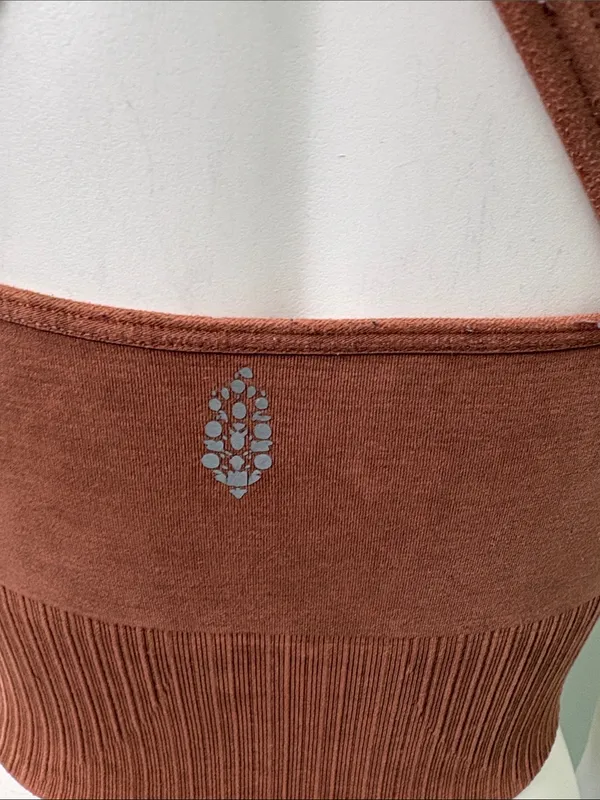 Free People Good Karma Crop Desert Dune Size XS/S - Image 10