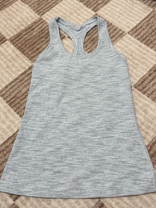 Lululemon Cool Racerback II tank top Size 2 XS Gray Wee Are From Space - Image 2