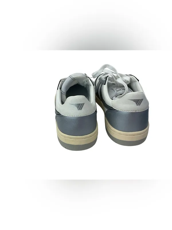 NWOT Gola Hawk II Metallic Sneakers in White/Silver - Image 9