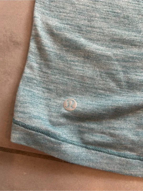 Lululemon Cardio Squad Tank II in Heathered Desert Teal - Image 4