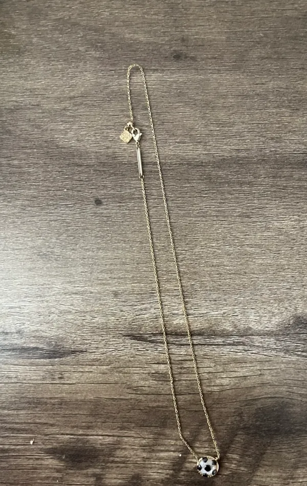 Kendra Scott Soccer Necklace - Gold - Image 6