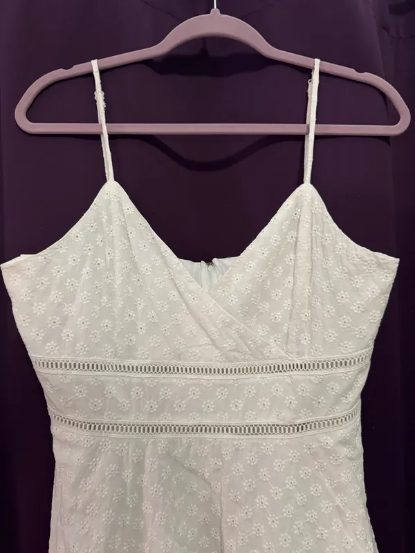 Altar'd State White Dress Floral - Image 2