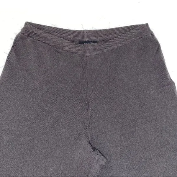 Grace knit dressing Olive Green Stretchy Pants(Size Small) Green - Image 3