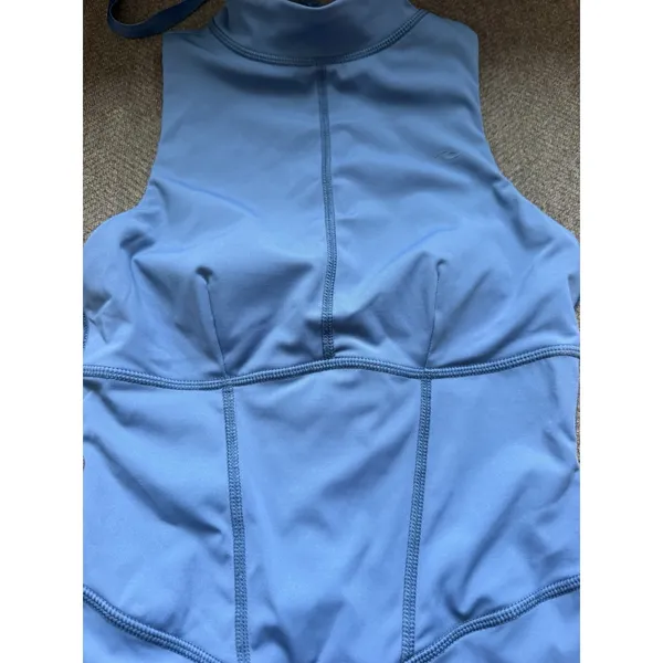 Rip Curl Mirage Ultimate Good Coverage OnePiece Surfsuit Swimsuit Vtg Blue XXS - Image 5