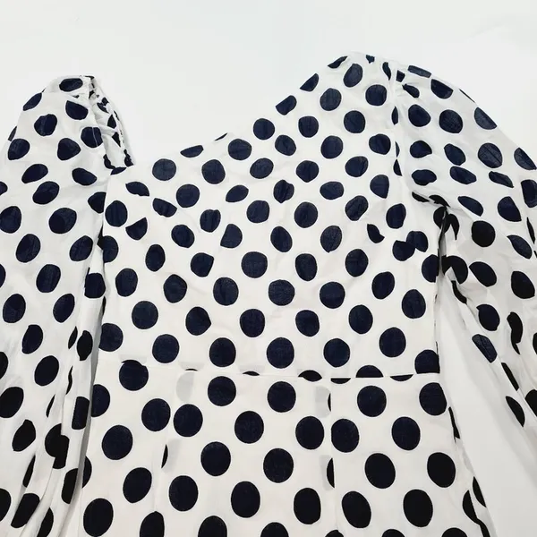Lovers and Friends Andy Mini Dress in Black & White XS - Image 4
