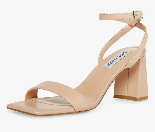 Steve Madden Nude Luxe Strappy Heels - Image 2