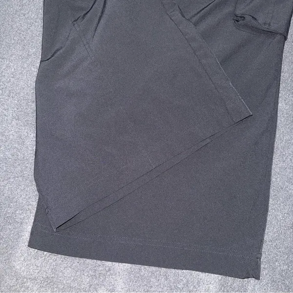 Fabletics Downtown Wide Leg Cargo Pants Women’s XXL / 1X Black Pull On Relaxed - Image 8