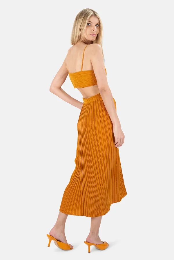 A.L.C. Sienna pleated midi dress - Image 2