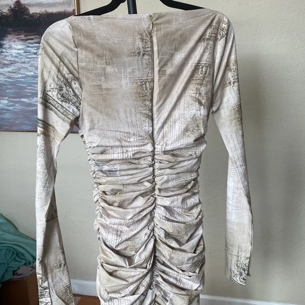 HOUSE‎ OF CB 'Lanetta' Pale Sage Print Maxi Dress NWOT size XS - Image 13