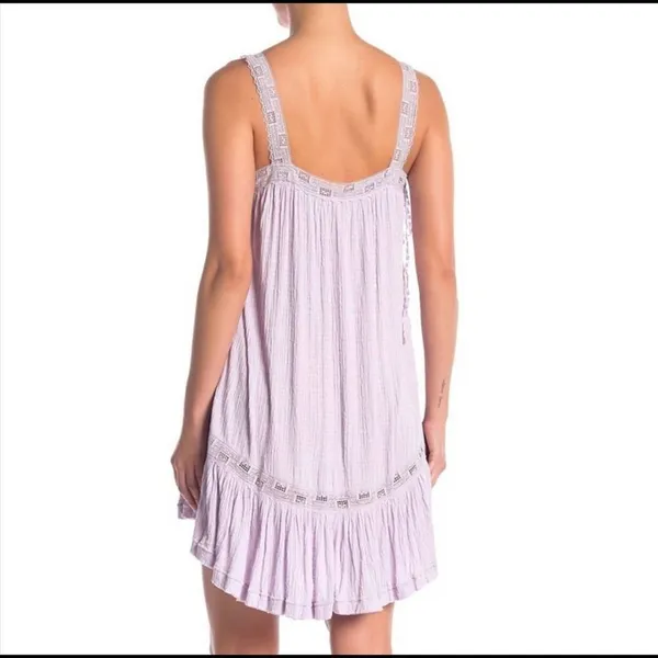 Free People Sweet Thing Tunic Dress In Lilac Size Small - Image 3