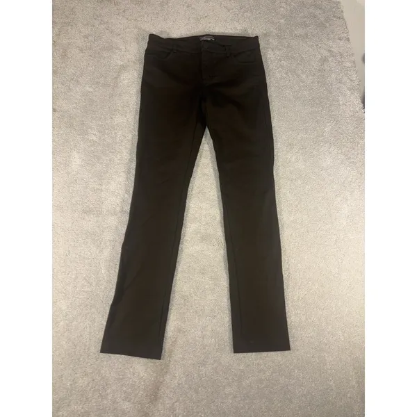 Vince Womens Pants Size 6 Olive Green Mid‎ Rise Skinny Leg Zipper - Image 2