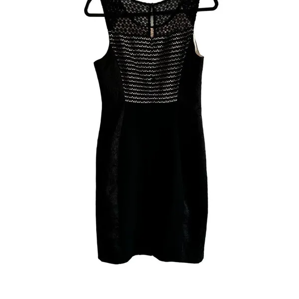 NWT Anthropologie Moulinette Soeurs Sheath Dress Lace Crochet Jacquar, Size 4 - Image 5