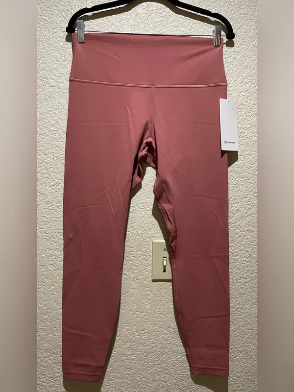 Lululemon NWT Align High-Rise Leggings 28” pants Brier Rose Size 12 - Image 4
