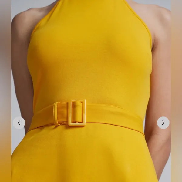 NY&C belted halter neck dress NWT XL - Image 4
