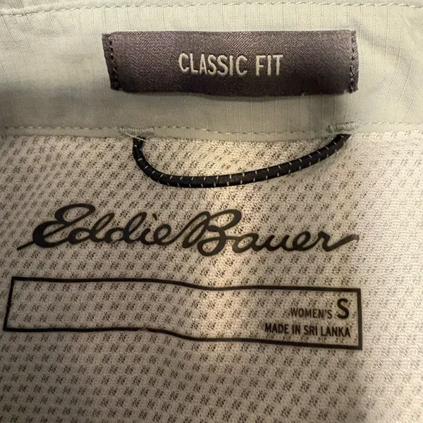 Eddie Bauer Women’s Travex Mountain Ripstop Sleeveless Shirt Seafoam Green S - Image 8