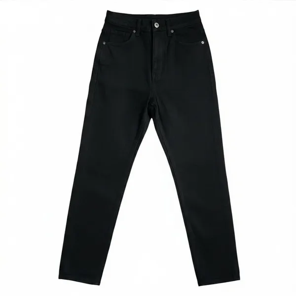 Asos Design Clean Black Slim Mom Jeans, W26L30 - Image 6