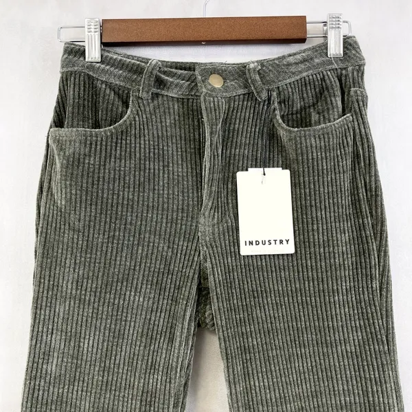 Industry Republic Clothing Womens Ribbed Pants 2 Velvety Cool Girl‎ Street Urban - Image 2