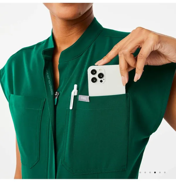 FIGS Rafaela Cargo ScrubJumpsuit - Image 3