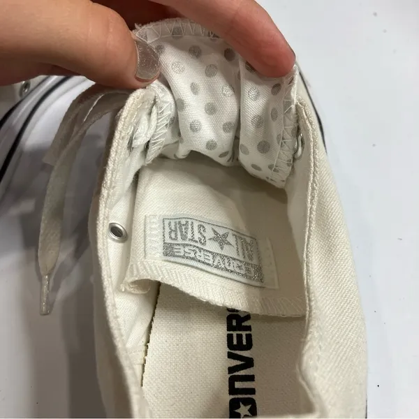 Converse double tongue‎ sneakers size 8 - Image 8