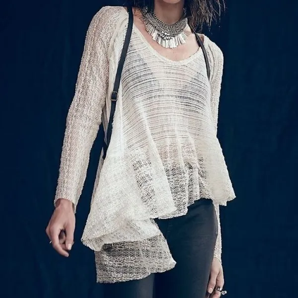 ‎Free People Carousel up & down swing blouse S - Image 2