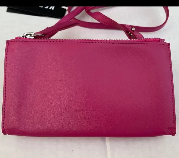 Versus by Versace Pink Leather Wallet Bag w/Medusa - Image 7