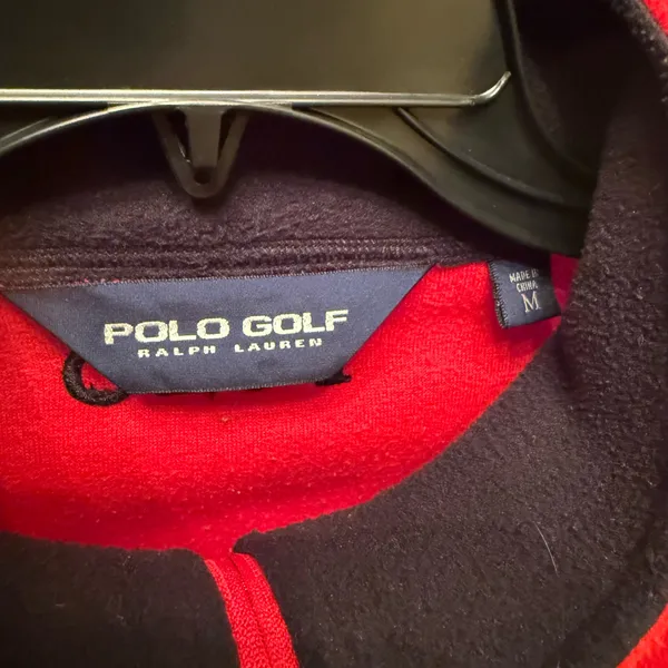 Polo Ralph Lauren Estate Ribbed Quater Zip Golf Pull Over - Image 3