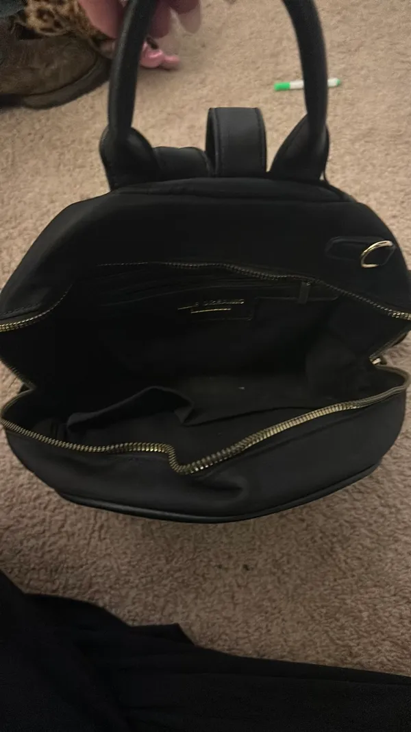 black mini backpack - Image 3
