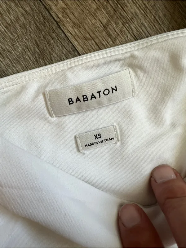Babaton Ivory Long-Sleeve Square Neck Bodysuit‎ - Image 7