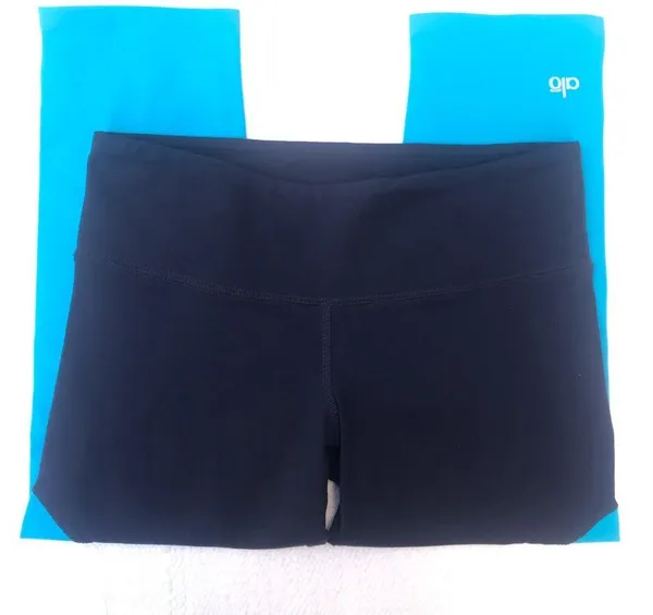 ALO mid-waist cropped leggings - Image 3