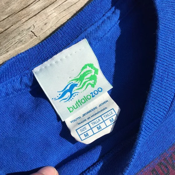 Royal Blue Zooper Squad Animal Graphic Tee - Image 3