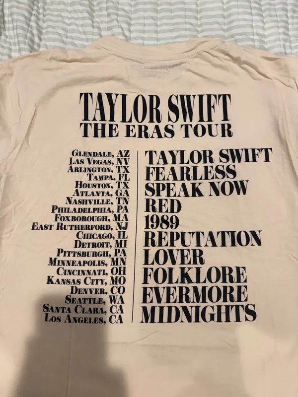 Taylor Swift Eras Tour T-Shirt - Image 4