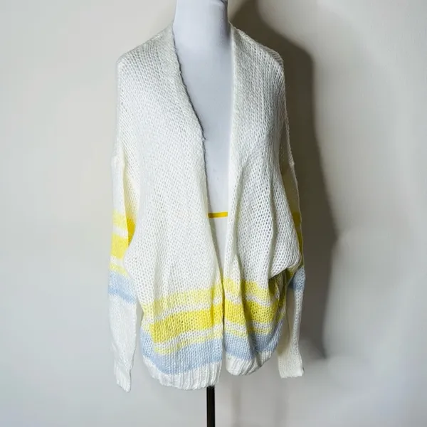 Anthropologie Ivory Florence Cardigan - Image 3