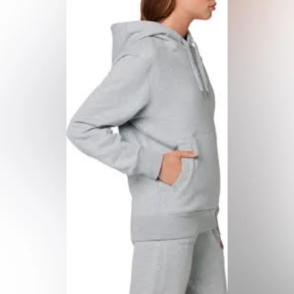 Favorite Daughter Gray Hoodie Size Est. Medium‎ Heavy Cotton - Image 2